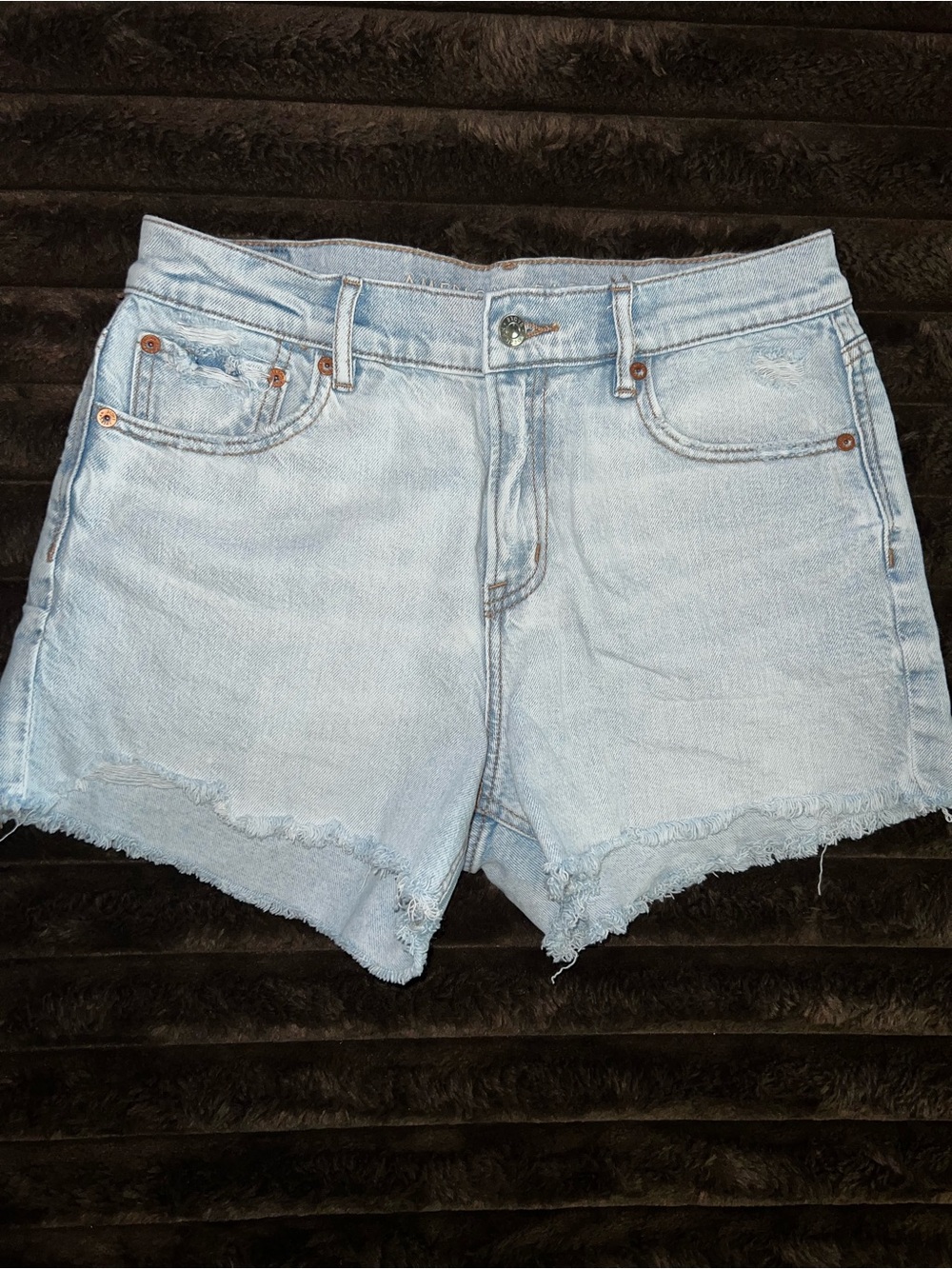 American Eagle Outfitters Light Wash Denim Shorts